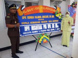 Dilantik jadi Kajari Kabupaten Kupang, Ridwan Angsar ‘Banjir’ Ucapan Selamat