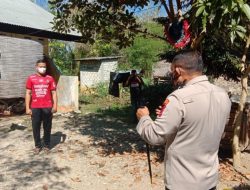 Kapolres Sumba Barat Besuk 22 Anggotanya yang Terpapar Covid-19