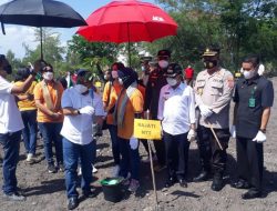 IAD Wilayah NTT Gelar Penghijauan, 100 Anakan Pohon Ditanam di Halaman Kantor Kejari Kabupaten Kupang