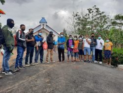 Touring Komunitas Pecinta Motor 2 Tak di Kupang Sekaligus Promosi Wisata dan Kampanye Prokes