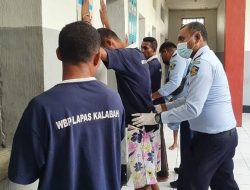 Lapas Kalabahi Digeledah, Sejumlah Barang Dimusnahkan