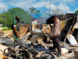 Diduga Mabuk, Sekelompok Pemuda di Kupang Bakar Rumah dan Motor Warga