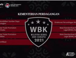 Kemendag Raih 7 Zona Integritas Wilayah Bebas Korupsi Tahun 2021