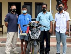 Polisi Amankan Pencuri Sepeda Motor di Kupang