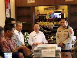 SALUT! Kapolres Kupang Selamatkan Kerugian Negara Rp 2 Miliar dari Pajak Galian C, Disetor 8 Perusahaan