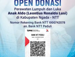 Bank NTT Buka Rekening Donasi untuk Pasien Aldo Lusi