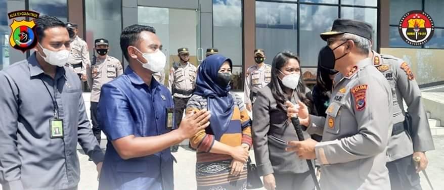 Kapolda NTT Tinjau Kesiapan Kunjungan Presiden di Ngada Kapolda NTT Tinjau Kesiapan Kunjungan Presiden di Ngada