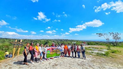 IAD Kabupaten Kupang Kunjungi Gua Peninggalan Jepang di Kampung Bonen