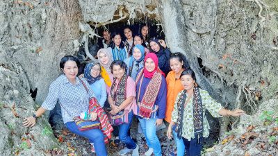 IAD Kabupaten Kupang Kunjungi Gua Peninggalan Jepang di Kampung Bonen