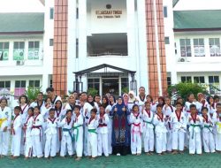Ketua IAD Wilayah NTT Kunjungi Dojang Adhyaksa Taekwondo Club