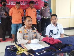 Polisi Tetapkan Tersangka dan Tahan Kepsek Penganiaya Guru Anselmus Nalle
