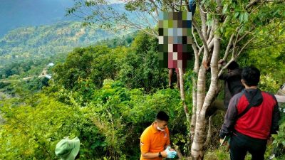 IRT 43 Tahun di TTS Ditemukan Tewas Tergantung di Pohon dalam Kebun Warga