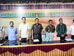 Selamatkan Uang Negara, Kejari TTU Setor Rp 1,4 Miliar ke Kas Negara