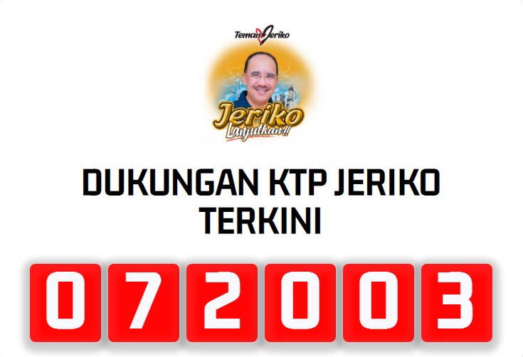 Capai 72 Ribu KTP, Milenial dan Ibu Rumah Tangga Pendukung Terbesar Jeriko Capai 72 Ribu KTP, Milenial dan Ibu Rumah Tangga Pendukung Terbesar Jeriko