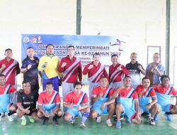 Trofeo Futsal HBA Ke-62, Dua Tim Kejari Kabupaten Kupang Tampil Ganas
