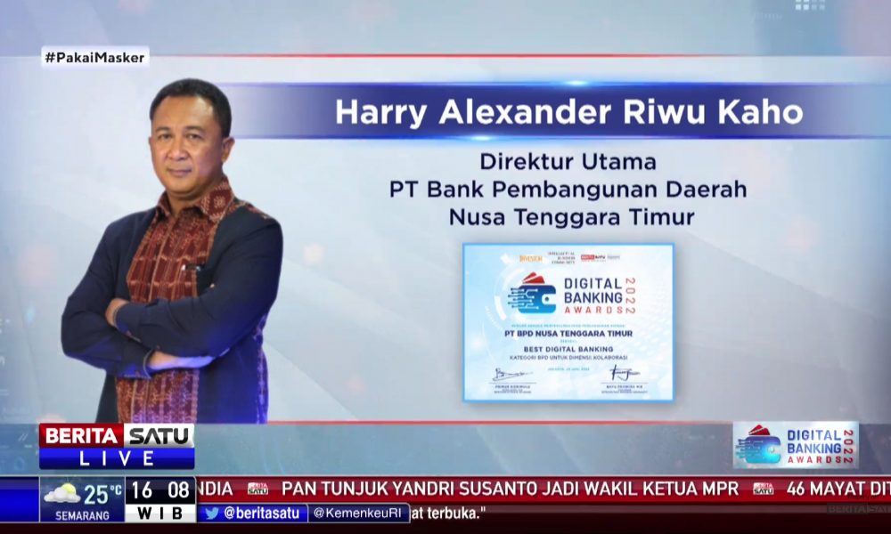 Unggul Dalam Kolaborasi, Bank NTT Raih Digital Banking Award 2022