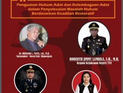 Selasa, Kejari TTU Gelar Seminar Penguatan Hukum Adat, Hadirkan 4 Narasumber, Seluruh Kades-Camat jadi Peserta