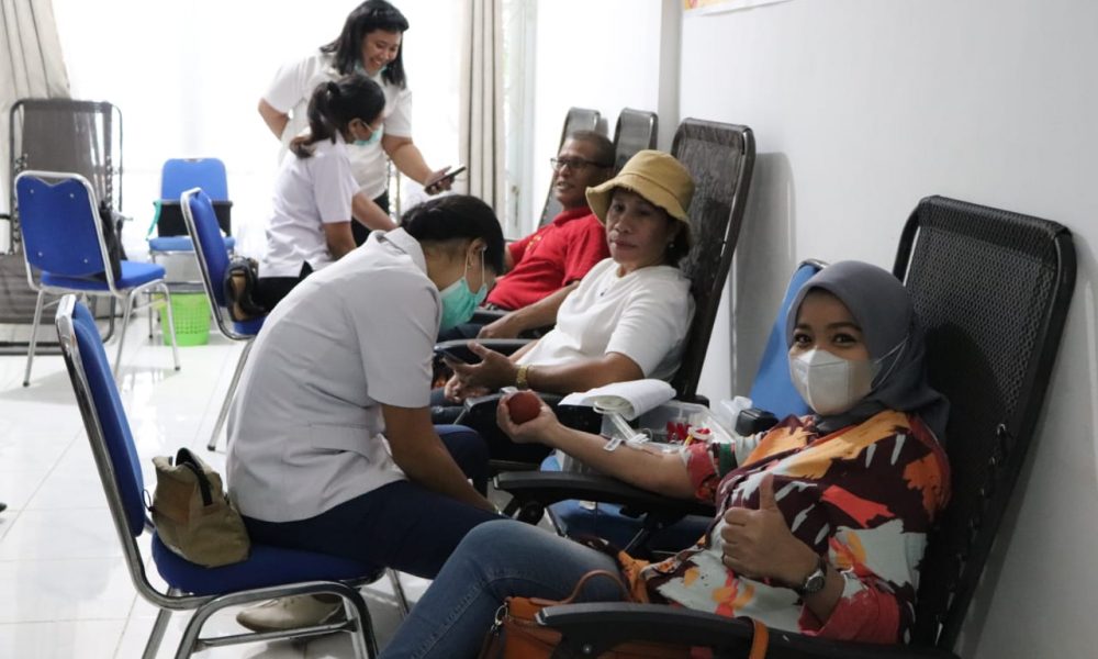 Rayakan HUT Ke-77 RI, Teman Jeriko Sumbang 47 Kantong Darah untuk Kemanusiaan Rayakan HUT Ke-77 RI, Teman Jeriko Sumbang 47 Kantong Darah untuk Kemanusiaan