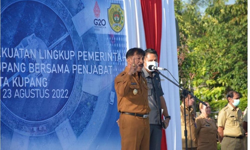Pimpin Apel Perdana, George Hadjoh: Tidak Ada Kata Tidak Bisa, Kolaborasi Kunci Keberhasilan