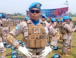 SALUT! Personel Brimob Polda NTT Ikut Misi Perdamaian PBB