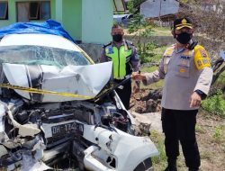 SADIS! Diduga Sopir Mabuk, Mobil Tabrak Pagar, 4 Orang Tewas