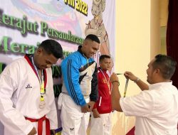 Rizky Angsar Sumbang 1 Emas untuk Taekwondo Kota Kupang