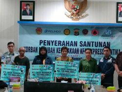 Ahli Waris Korban Hilang KM Cantika 77 Terima Santunan Jasa Raharja
