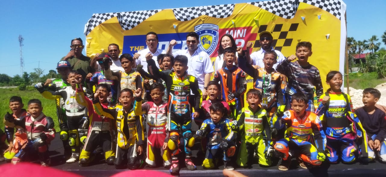 Baru Dilantik, Gavriel Novanto Langsung Buka Fun Race MiniGp 2022