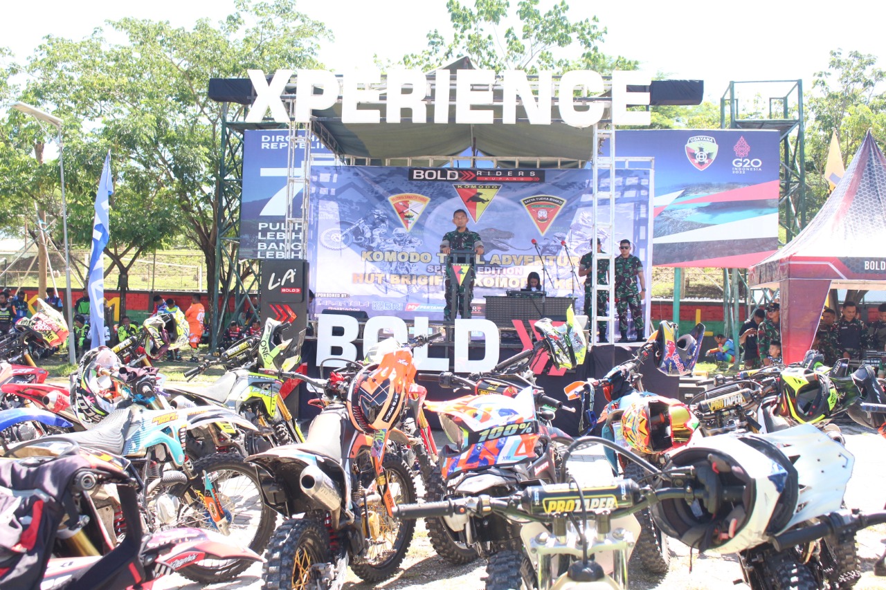 250 Riders Ikut Komodo Trail Adventures Spesial Edition di Brigif Kupang 250 Riders Ikut Komodo Trail Adventures Spesial Edition di Brigif Kupang