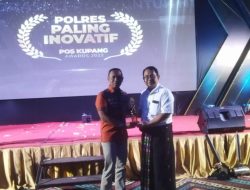 Polresta Kupang Kota Terima Penghargaan sebagai Polres Paling Inovatif