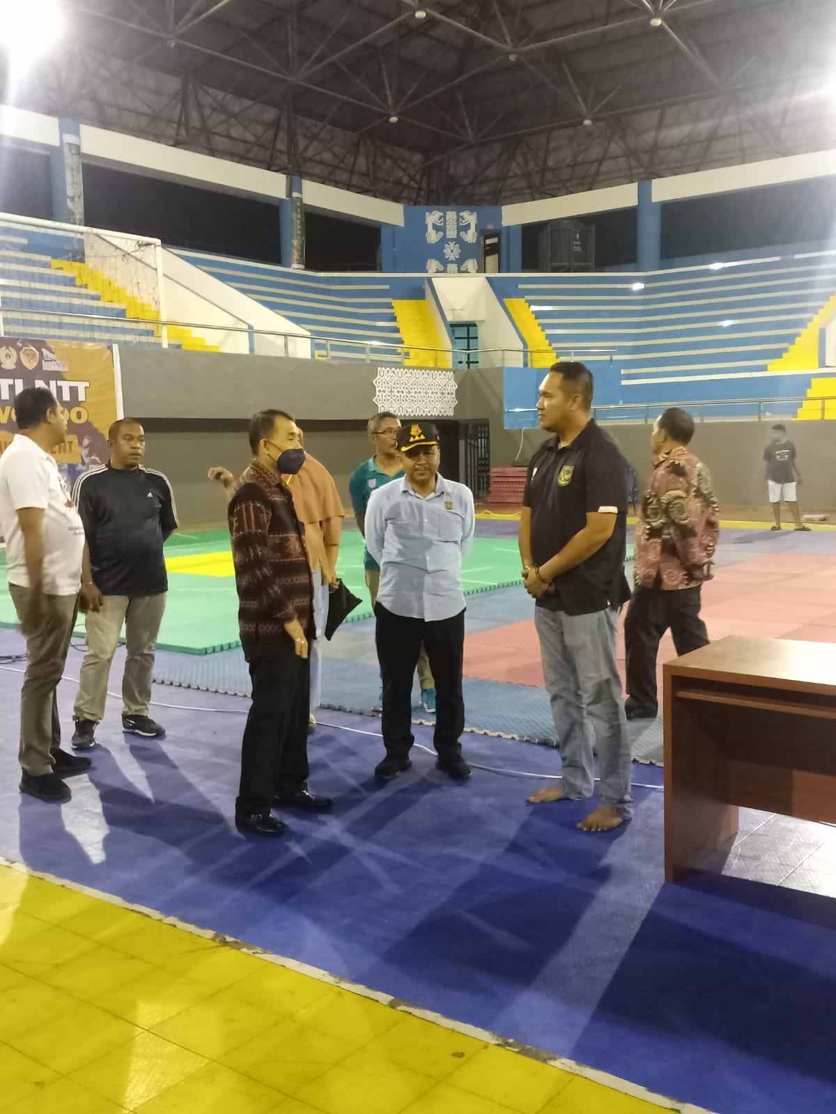 Kajati NTT Pantau Kesiapan Turnamen Taekwondo di GOR Oepoi