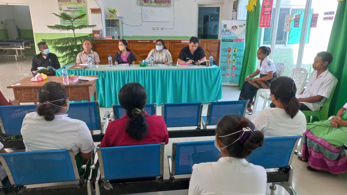 USAID MCGL Fasilitasi Bimtek Gadar Matneo di PKM PONED Malaka