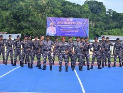 Wujud Sinergitas, Personel Lanal Rote Ikut Apel Gelar Pasukan Operasi Keselamatan Turangga