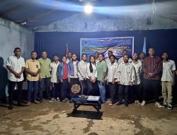 MIRIS! Mahasiswa Alor Gelar MPAB di Bangunan Rusak Korban Badai Seroja