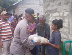 Polres Kupang Percepat Distribusi Bantuan bagi Warga Terdampak Longsor Takari