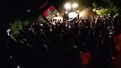 Longsor di Takari, Jembatan dan Tronton Tertimbun Tanah, Arus Lalulintas Lumpuh Total