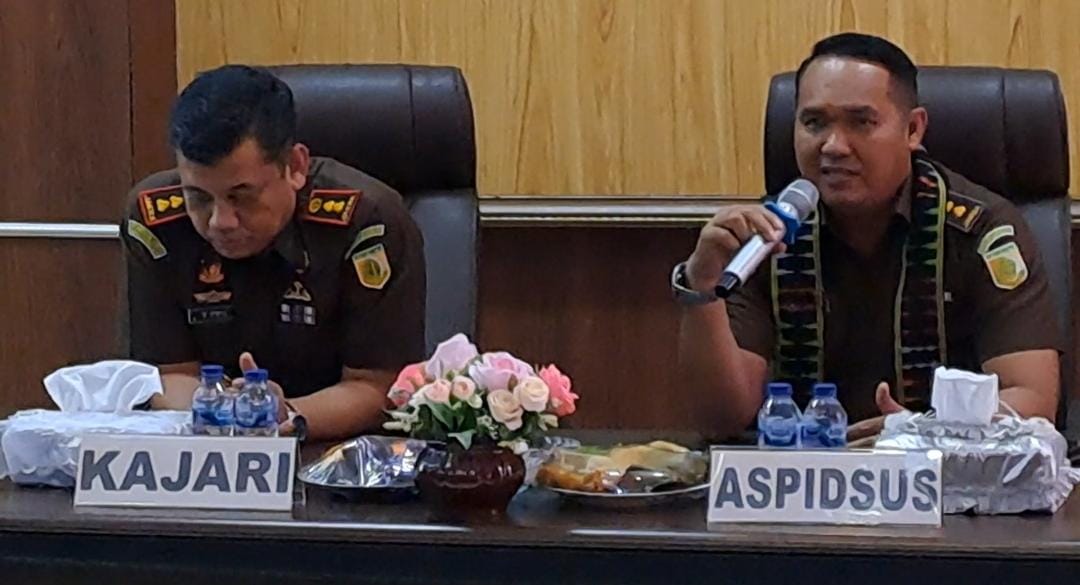 Aspidsus Kejati NTT Lakukan Monev dan Supervisi di Kejari Manggarai
