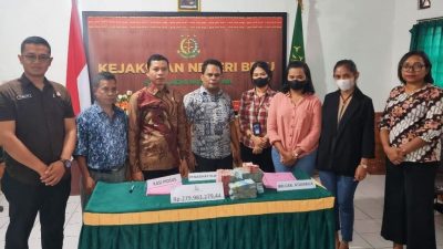 Tersangka Dugaan Korupsi Tanki Septic Malaka Kembalikan Kerugian Negara Rp279 Juta