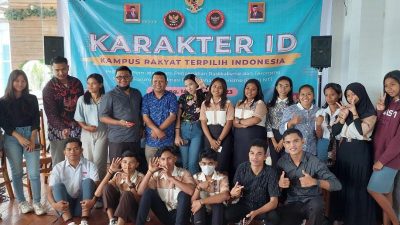 Dua Hari Ikut Pelatihan, Mahasiswa FH Undana jadi Simpul Karakter ID NTT