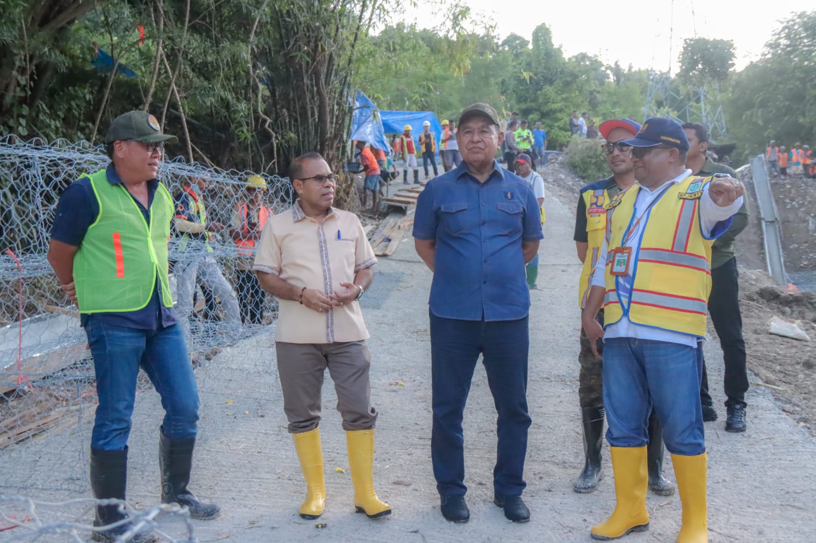 BPJN Target Jalur Alternatif di Takari Rampung 15 Maret, Wagub Apresiasi 10 Pemilik Lahan