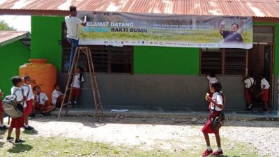 BTN Tekan Angka Stunting di Desa Kolbano, Kolaborasi dengan Relawan Bakti BUMN