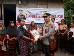 Harga Sembako Naik, Kapolri Kirim Bantuan 50 Ton Beras untuk Warga NTT