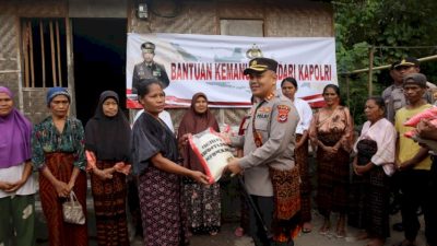 Harga Sembako Naik, Kapolri Kirim Bantuan 50 Ton Beras untuk Warga NTT