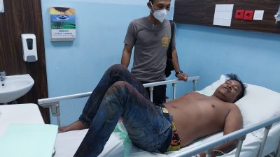 SADIS! Seorang Polisi di Kupang Terluka Parah Dibacok Warga