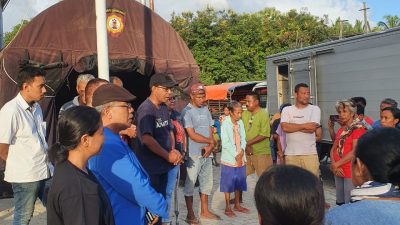 Peduli 45 KK Korban Longsor Takari, GAMKI NTT Salurkan Bantuan Sembako