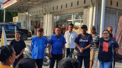 Peduli 45 KK Korban Longsor Takari, GAMKI NTT Salurkan Bantuan Sembako