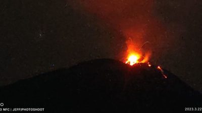Erupsi Gunung Ile Lewotolok di Lembata, Tercatat 60 Kali dalam Sehari, Warga Sekitar Harus Waspada
