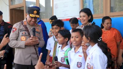 Bernostalgia di SD Almamater, Kapolda NTT Mengaku Sering Loncat di Pohon, Berkejaran di Lapangan Berbatu, Kaki Penuh Luka