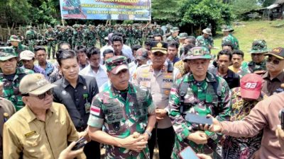 Bupati Kupang, Kapolres dan Kajari Sumbang Semen Ratusan Zak, Dukung Kegiatan Praja Raksaka Peduli Rakyat