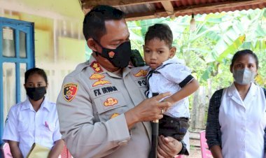 430 Personel Polres Kupang Siap jadi Orangtua Asuh Anak Stunting